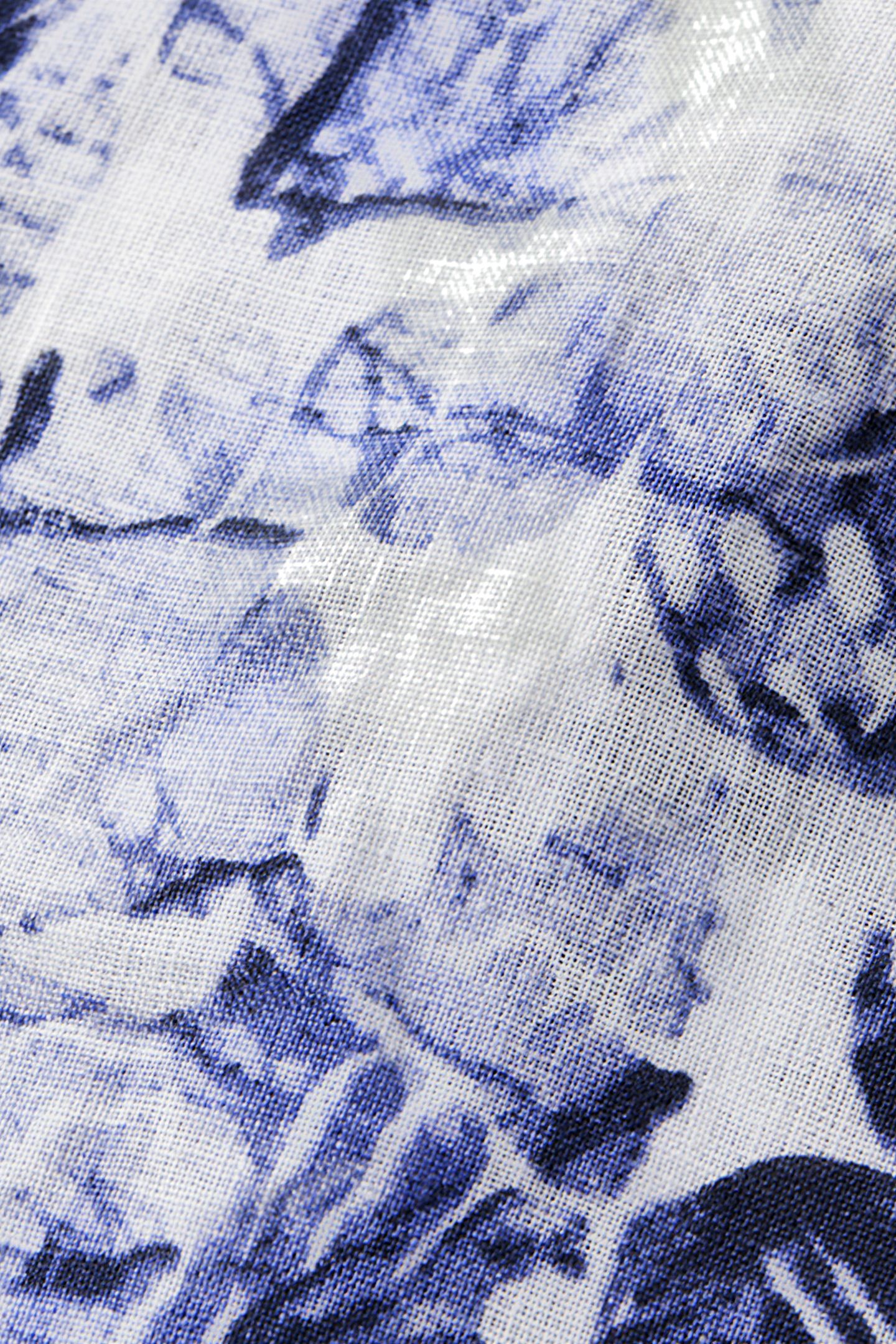 CAMP SHIRT IN LINEN SHELL BATIK BLUE 8