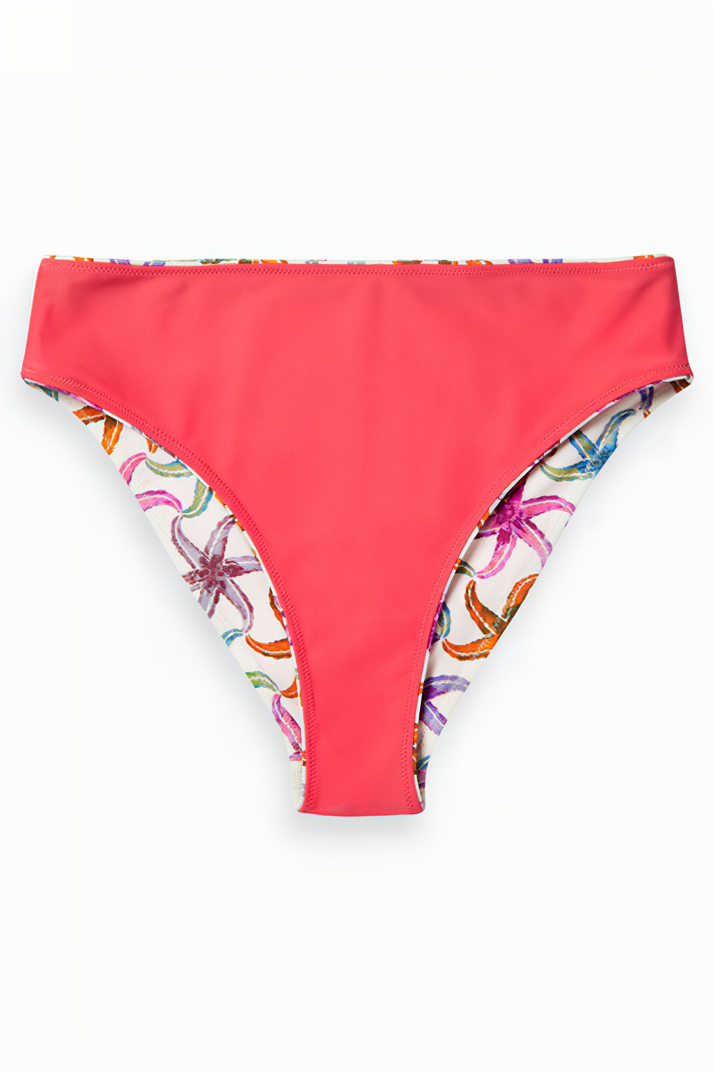 REVERSIBLE HIGH-WAIST BIKINI BOTTOM STARFISH 5