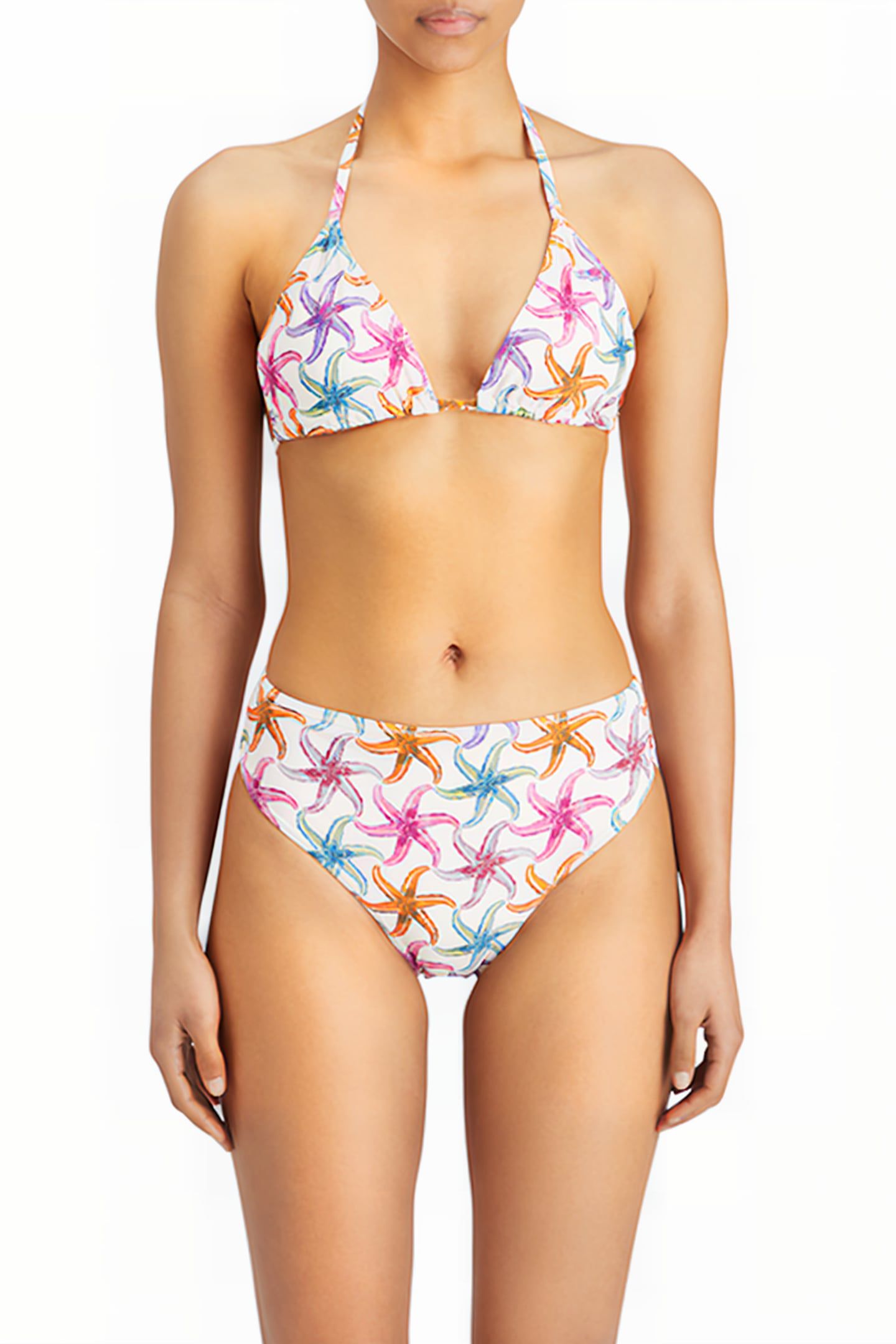 REVERSIBLE HIGH-WAIST BIKINI BOTTOM STARFISH 1
