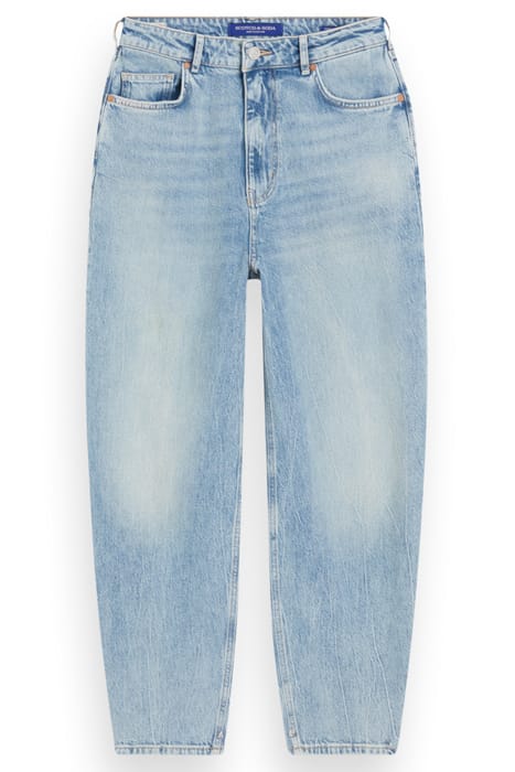 THE TIDE HIGH RISE BALLOON FIT JEANS — UNDERWATER 4