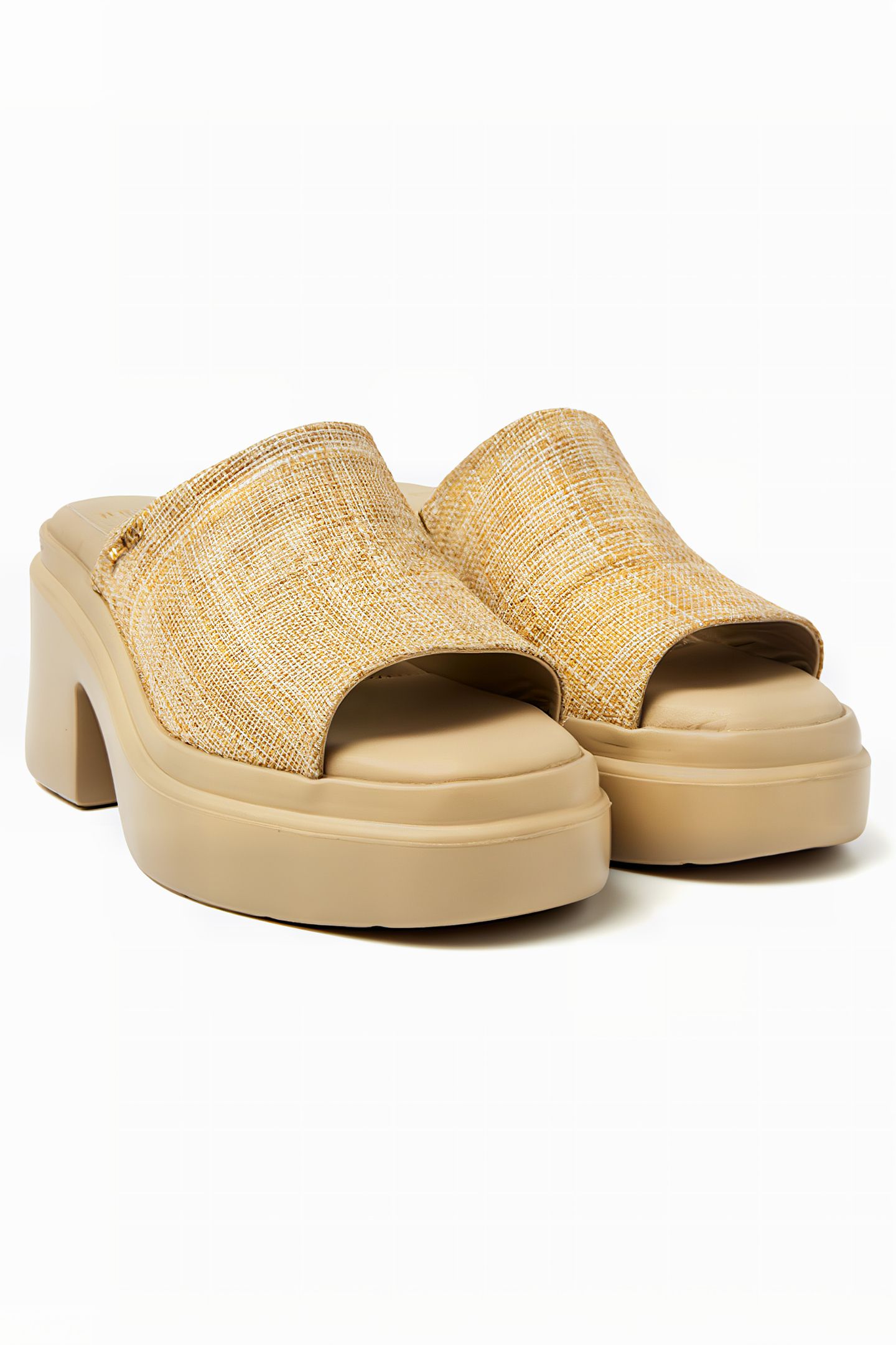 VENGA SLIDE BEIGE RAFFIA 2