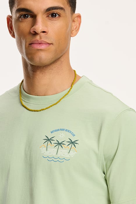 ANTIGUA PORT T-SHIRT DUST GREEN 5