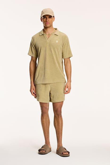 EVAN TOWELING SHORTS BEIGE 6