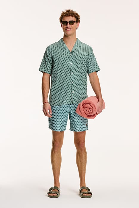 SHORTSLEEVE HAMMAM CILANTRO GREEN 5