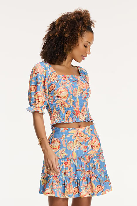 GWENN SKIRT FRUITY BLUES BLUE FRUITY BLUES 8