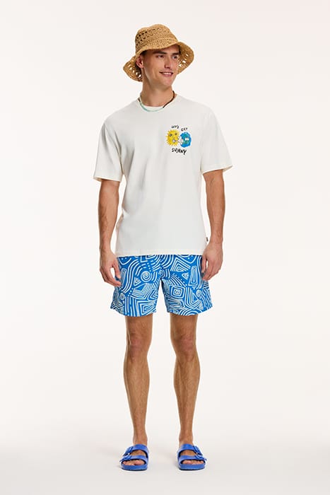 GET SUNNY T-SHIRT JET STREAM WHITE 5