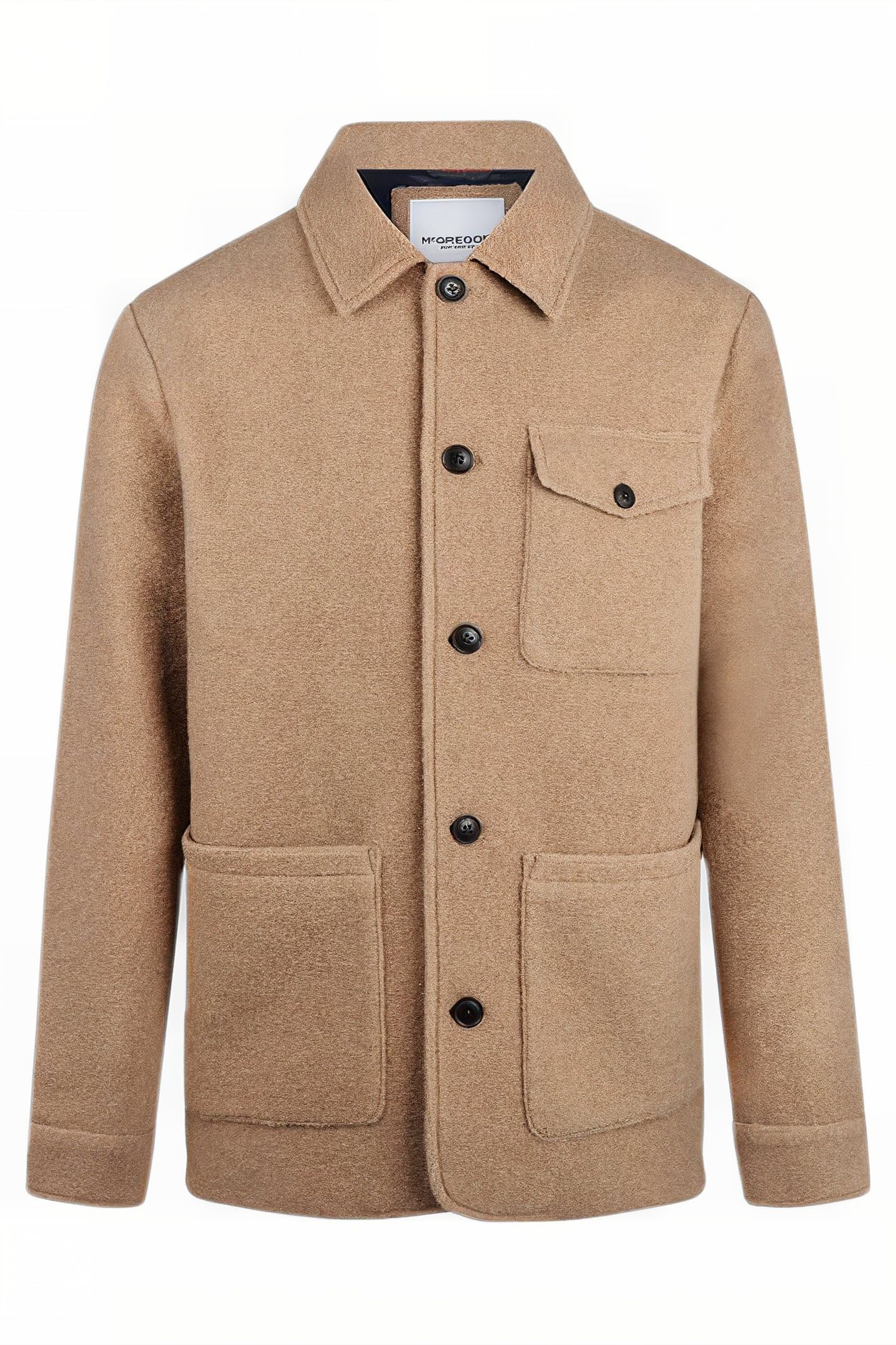 OVER SHIRT JACKET SAND 1