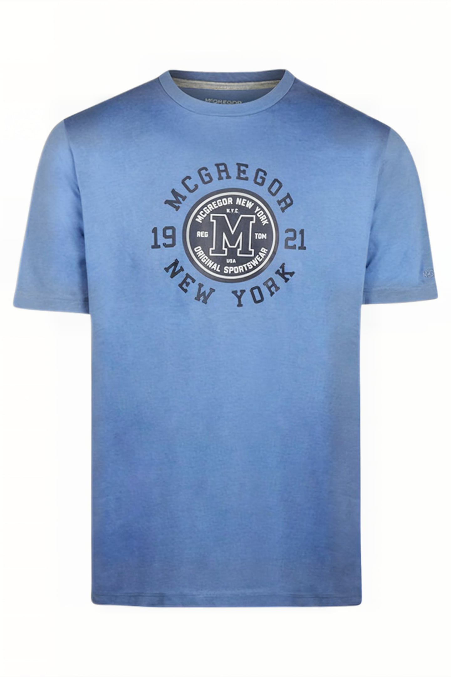 T-SHIRT FADED BLUE 1