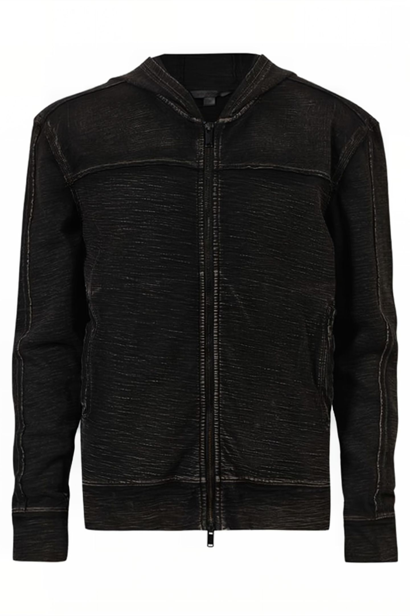 NORTON LS HIGHTWIST SLUB CTN PULLOVER HO BLACK 1