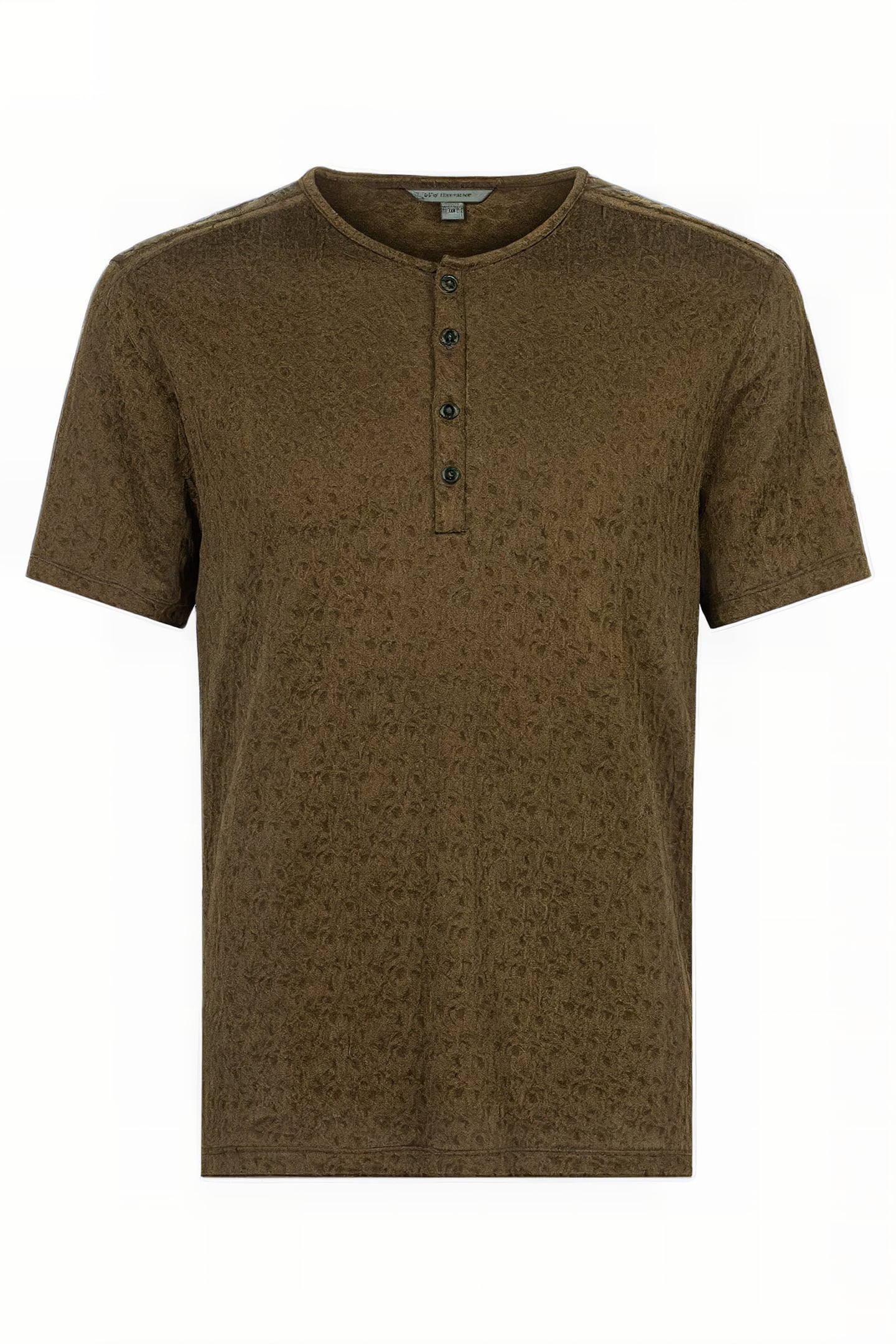 STANTON REGULAR FIT SS HENLEY WITH TEXTU SOIL 1