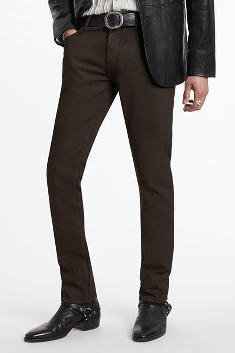J702 - SLIM FIT WOOD BROWN 1