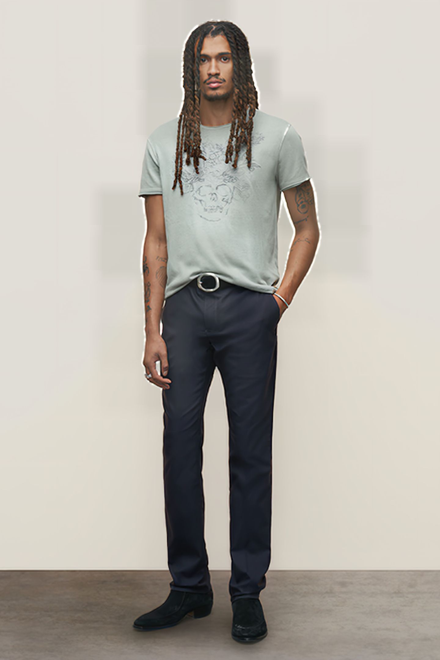 MOTOR CITY PANTS NAVY 2