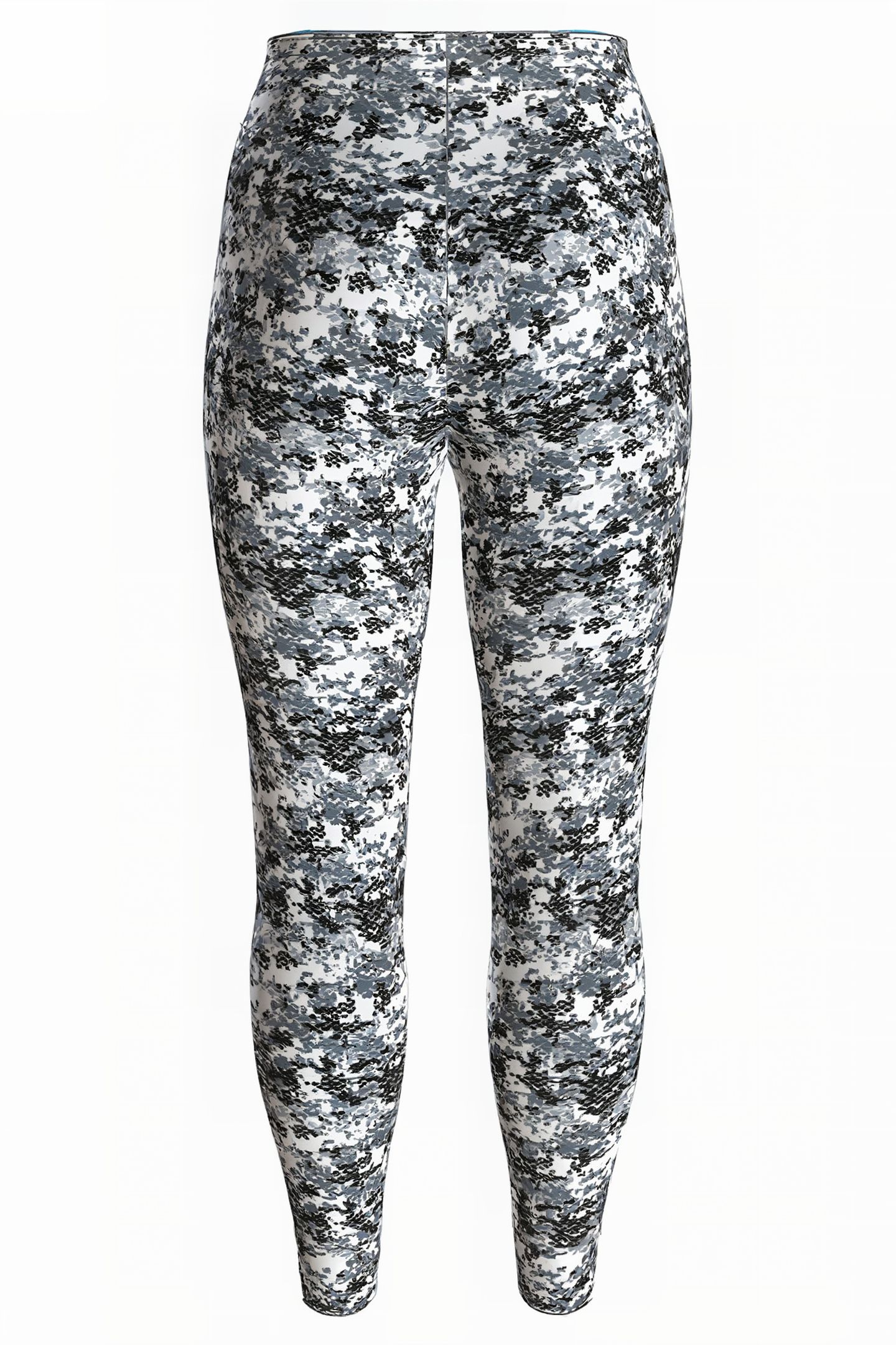 W GYM SPACER PANT CAMOU BLACK 2