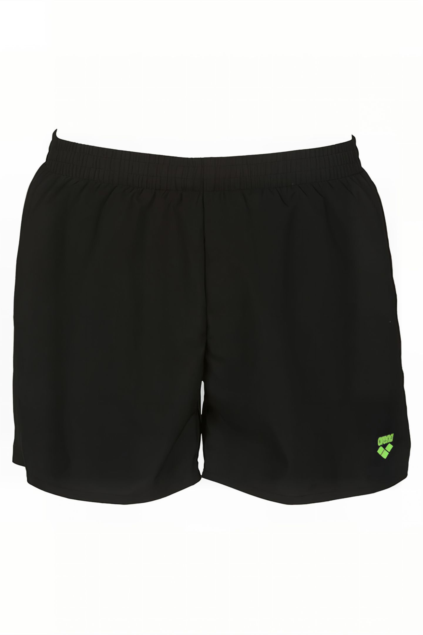 M TRAINING SHORT BLACK-SHINY GREEN 4