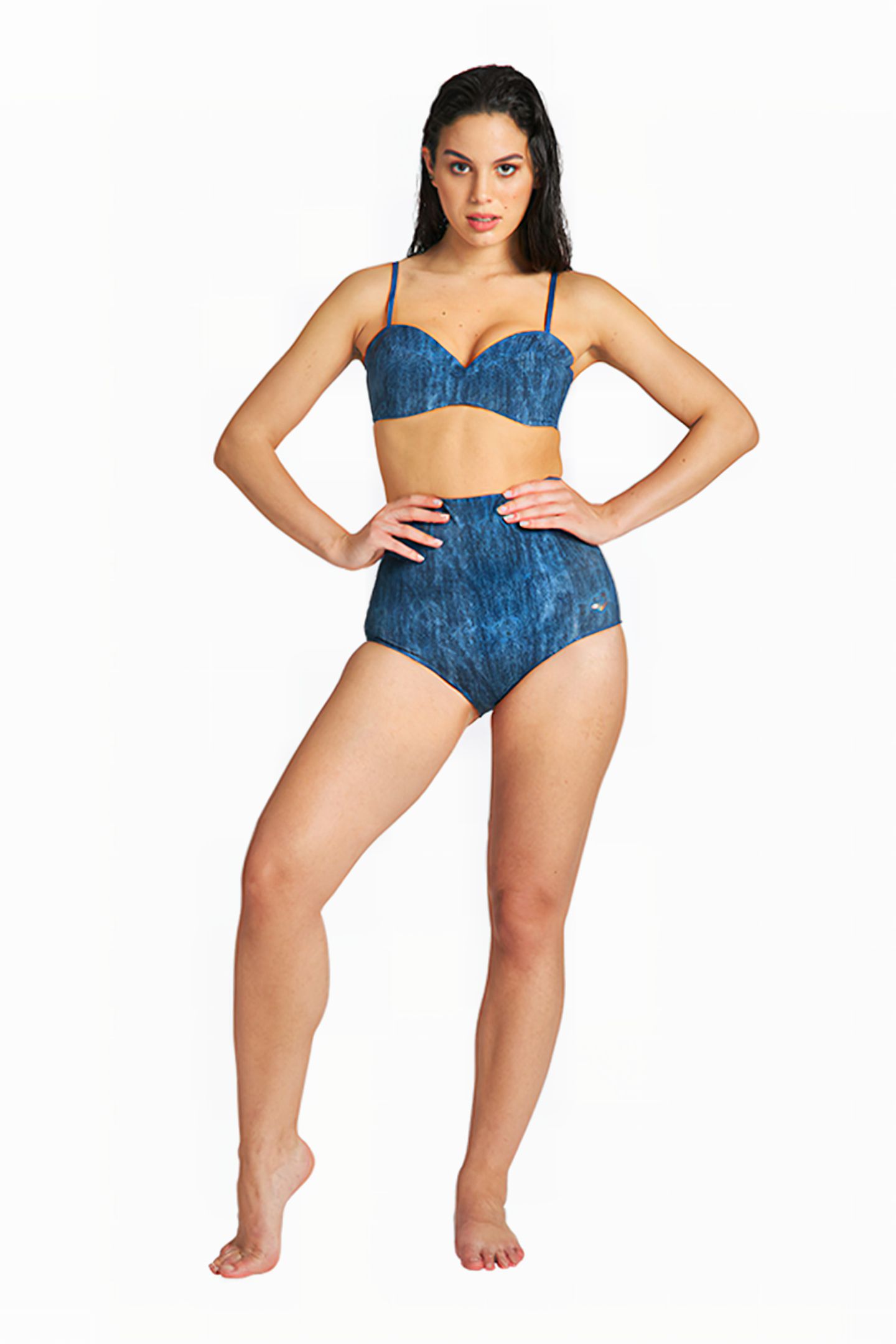 W CLEOPATRA TWO PIECES DENIM 3