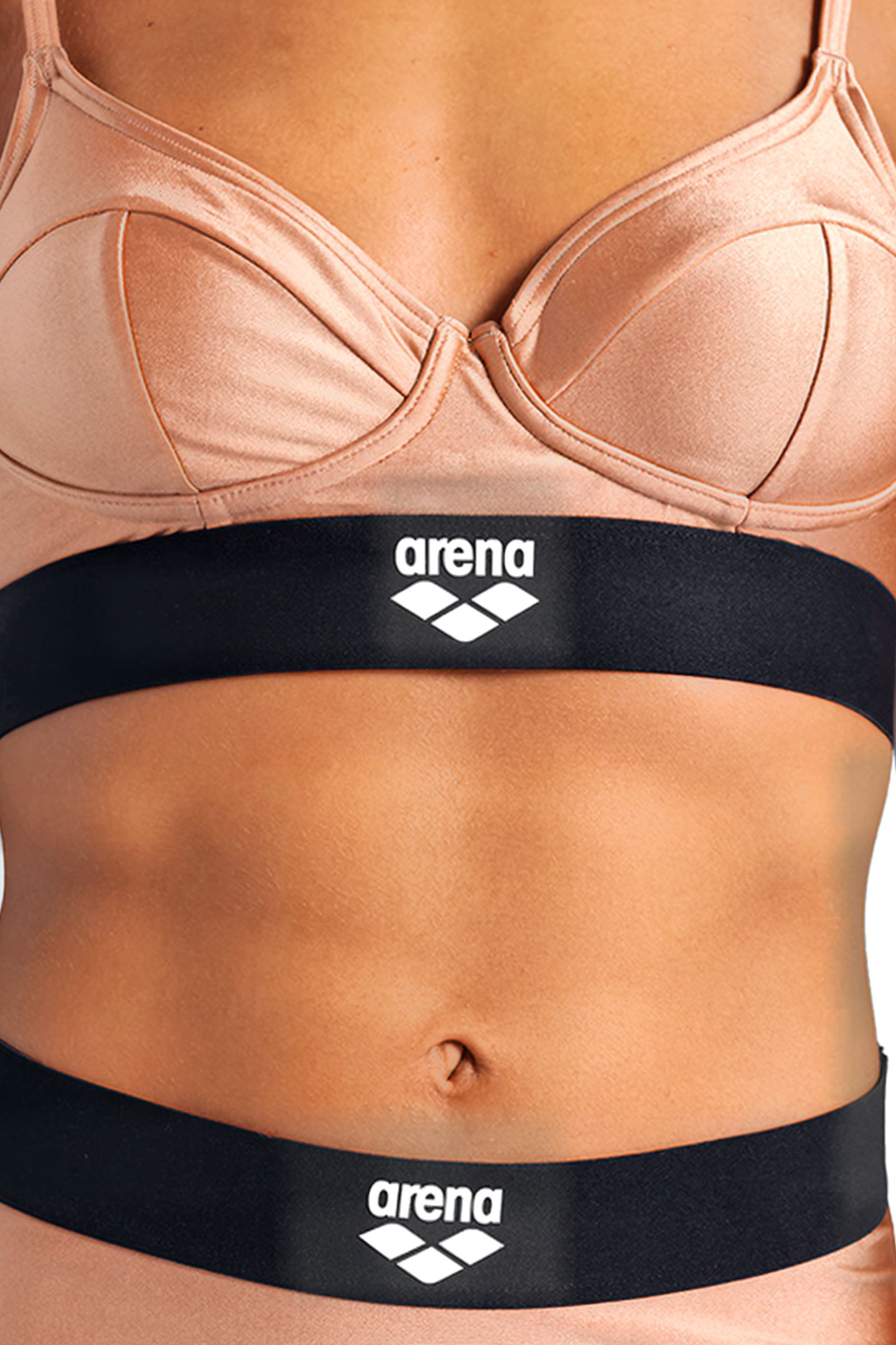 WOMEN'S ARENA BICOLORE ELASTIC BRASSIERE CREAM 6