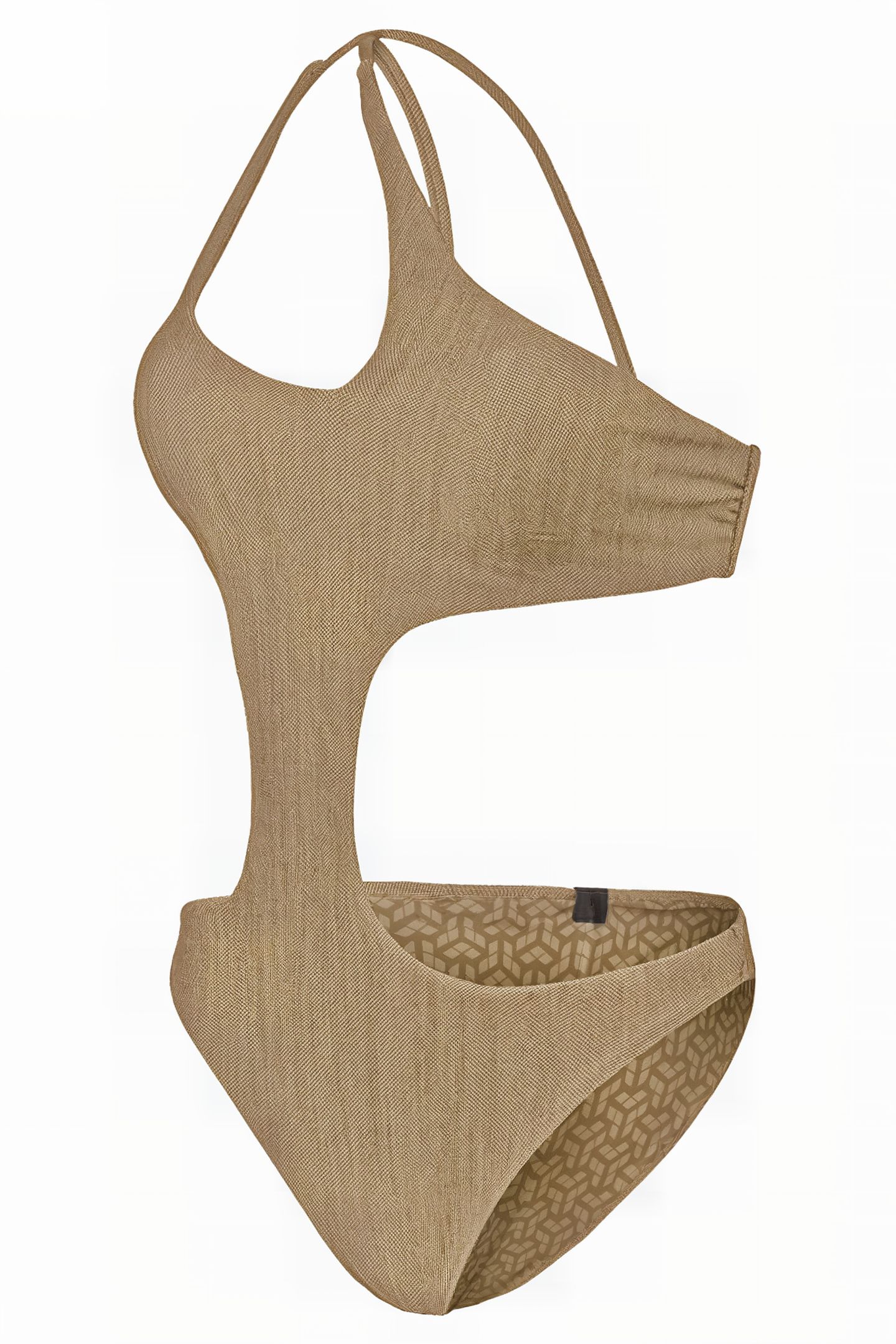 WOMEN'S ARENA TECH WOOL CUT OUT SWIMSUIT SAND 7