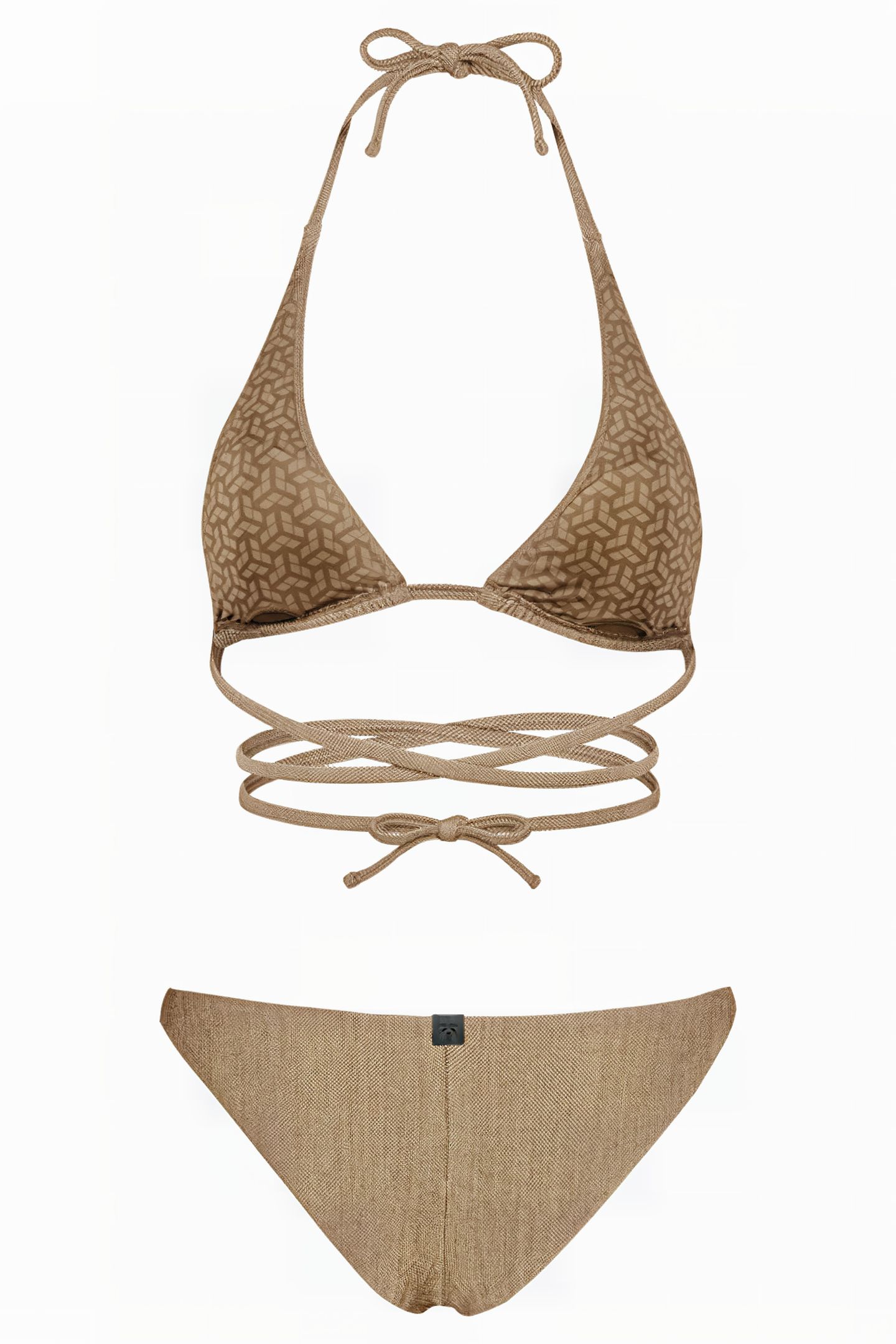 WOMEN'S ARENA TECH WOOL TRIANGLE BIKINI SAND 5