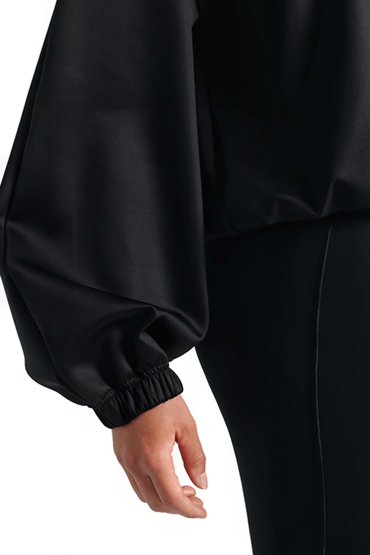 WOMEN'S HOODED SWEAT MPH BLACK 6