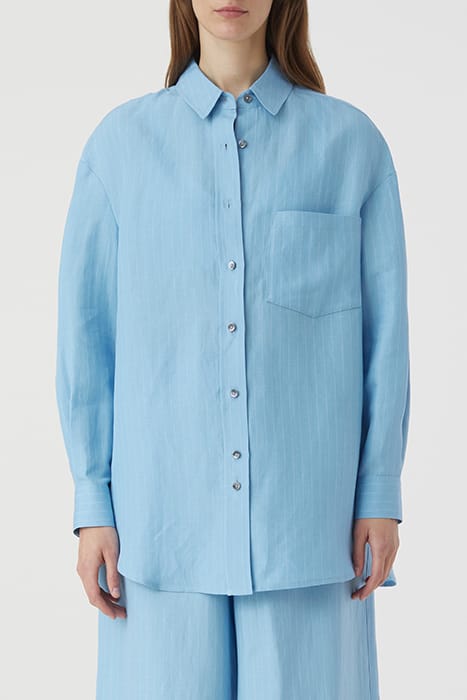 BASIC SHIRT BLUE MORNING SKY 1
