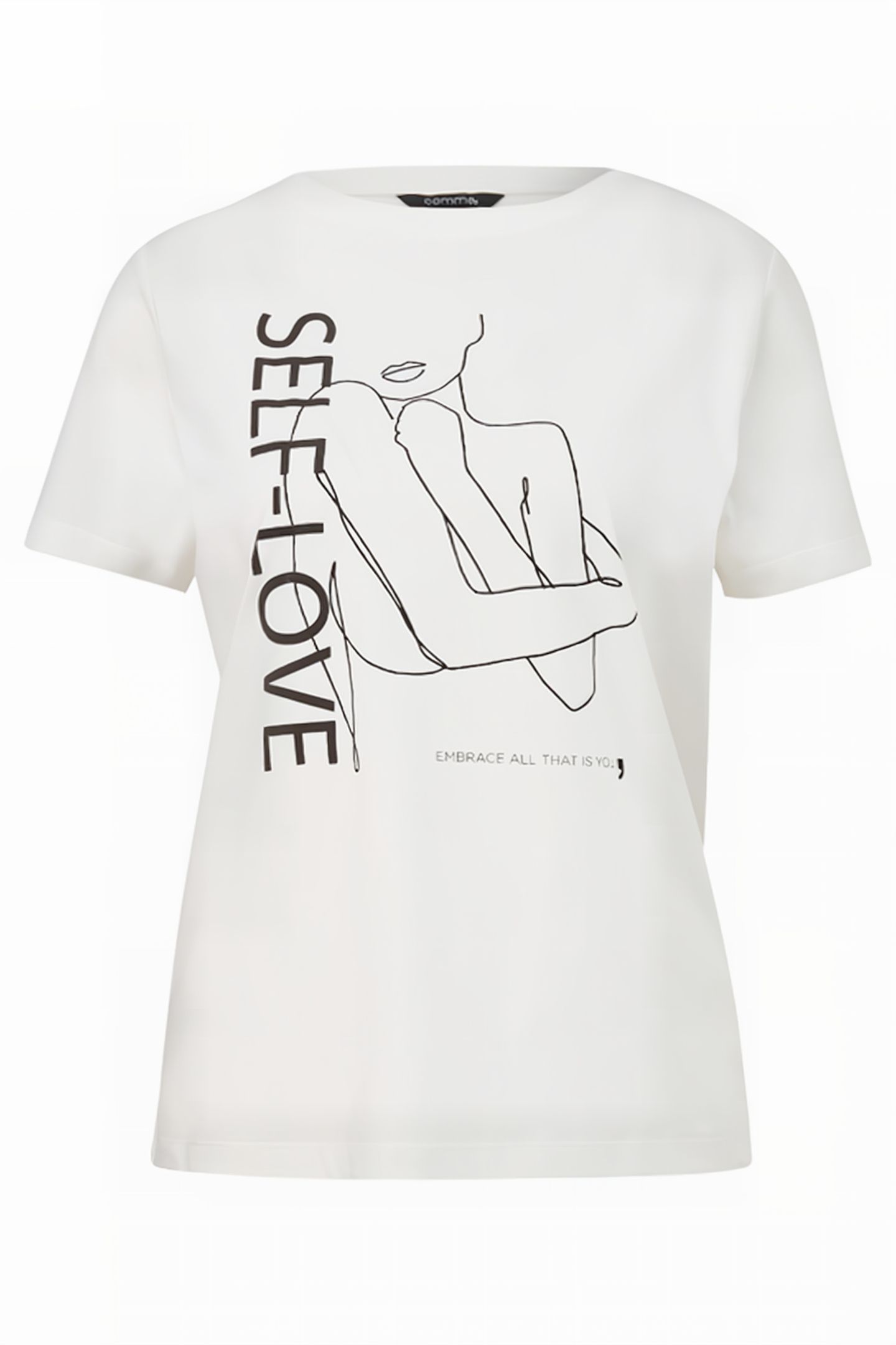 COMMA T-SHIRTS WHITE 4