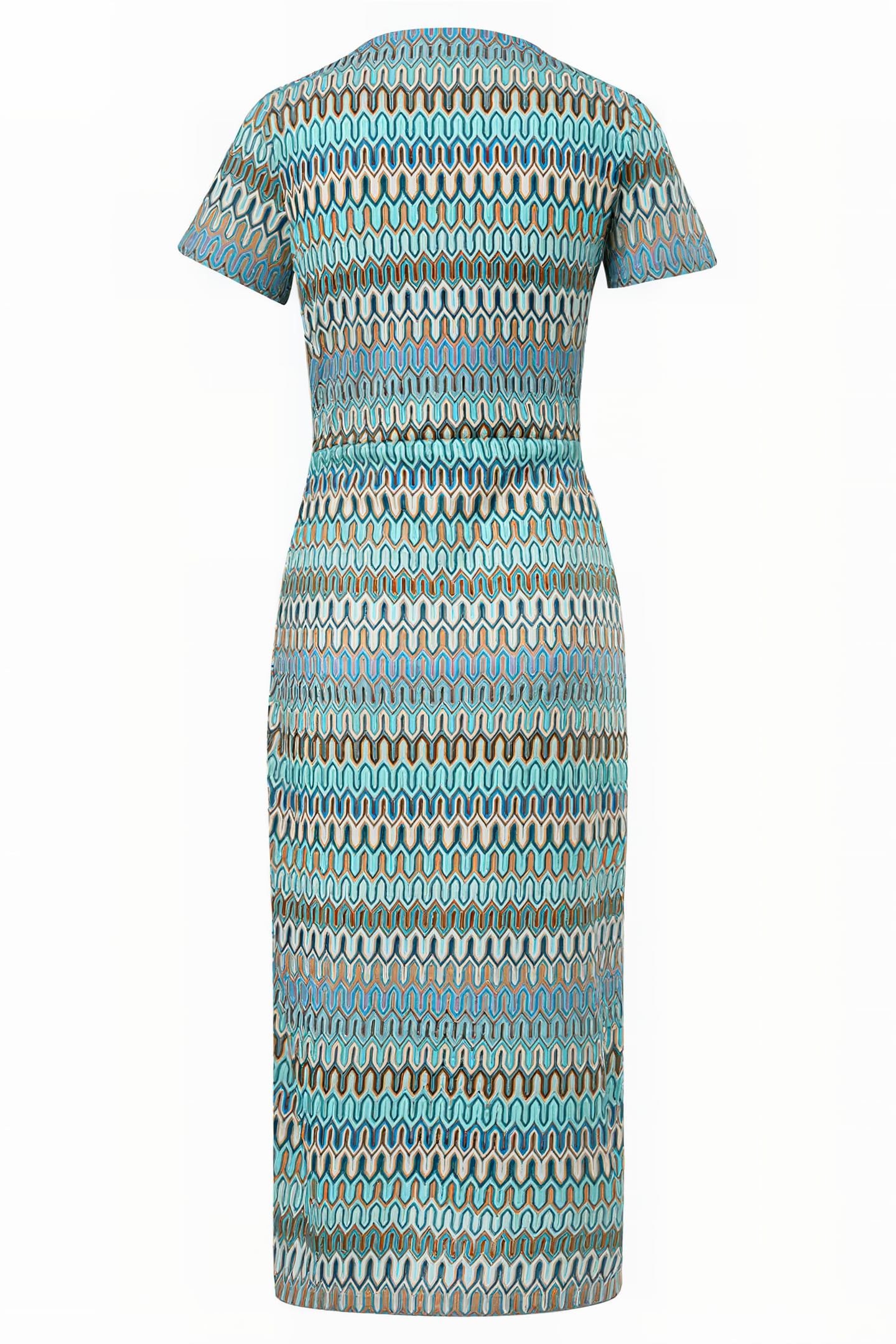 COMMA DRESSES BLUE GREEN 3