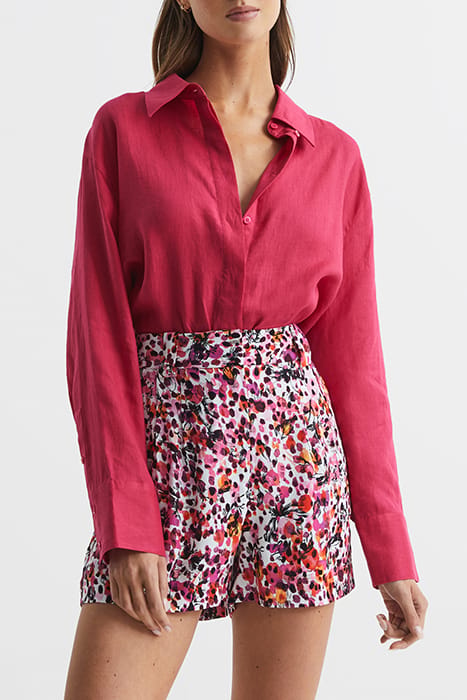 LARA VISCOSE SHORTS — PINK 1