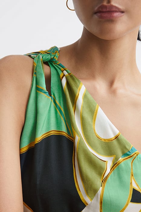 TINA-JUNGLE MAXI DRESS — GREEN 6