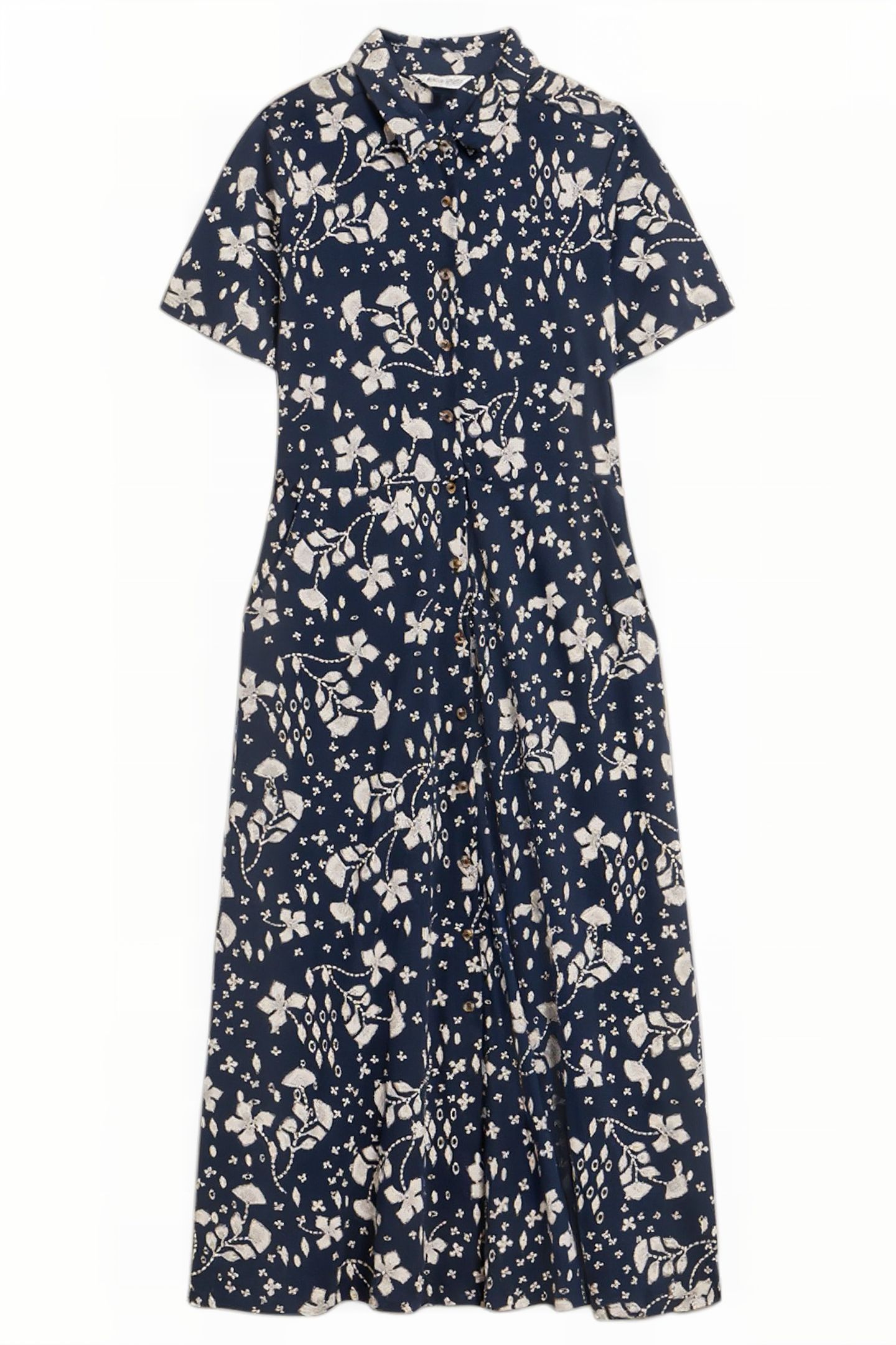 RUA JERSEY SHIRT DRE NAVY PRINTED 2