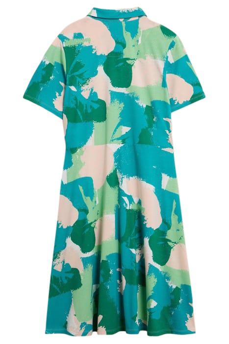 RIA JERSEY SHIRT DRE GREEN PRINTED 3
