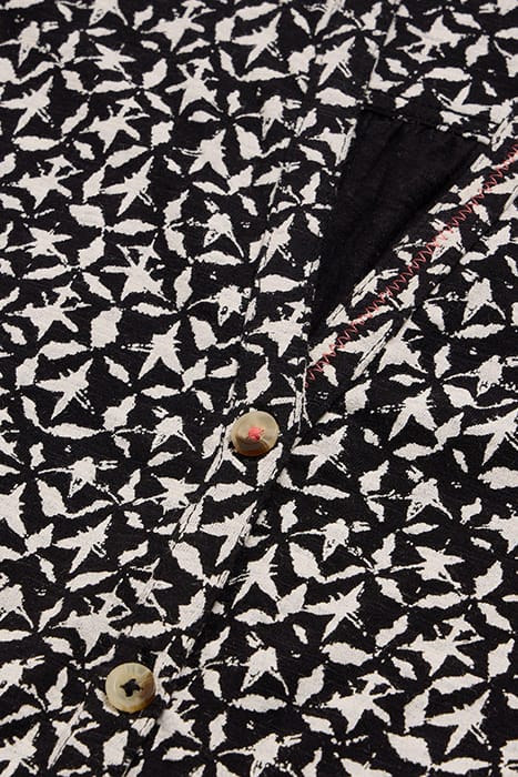 TULIP JERSEY SLEEVELE SHIRT BLACK PRINTED 4