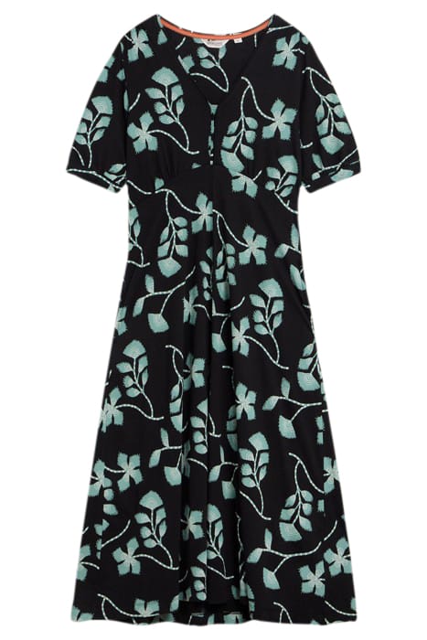 MEGAN JERSEY MINI DRESS BLACK 1