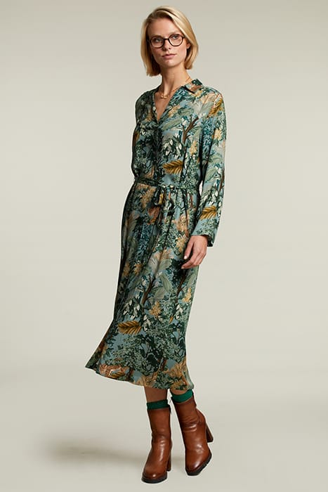 MULTI FANTASY DRESS WITH BUTTONS 3