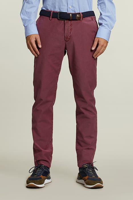 SLIM FIT COTTON CHINO MEDOC 1