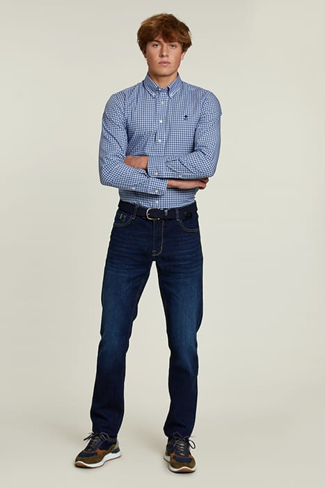 CUSTOM FIT CHECKED SHIRT MULTI 3