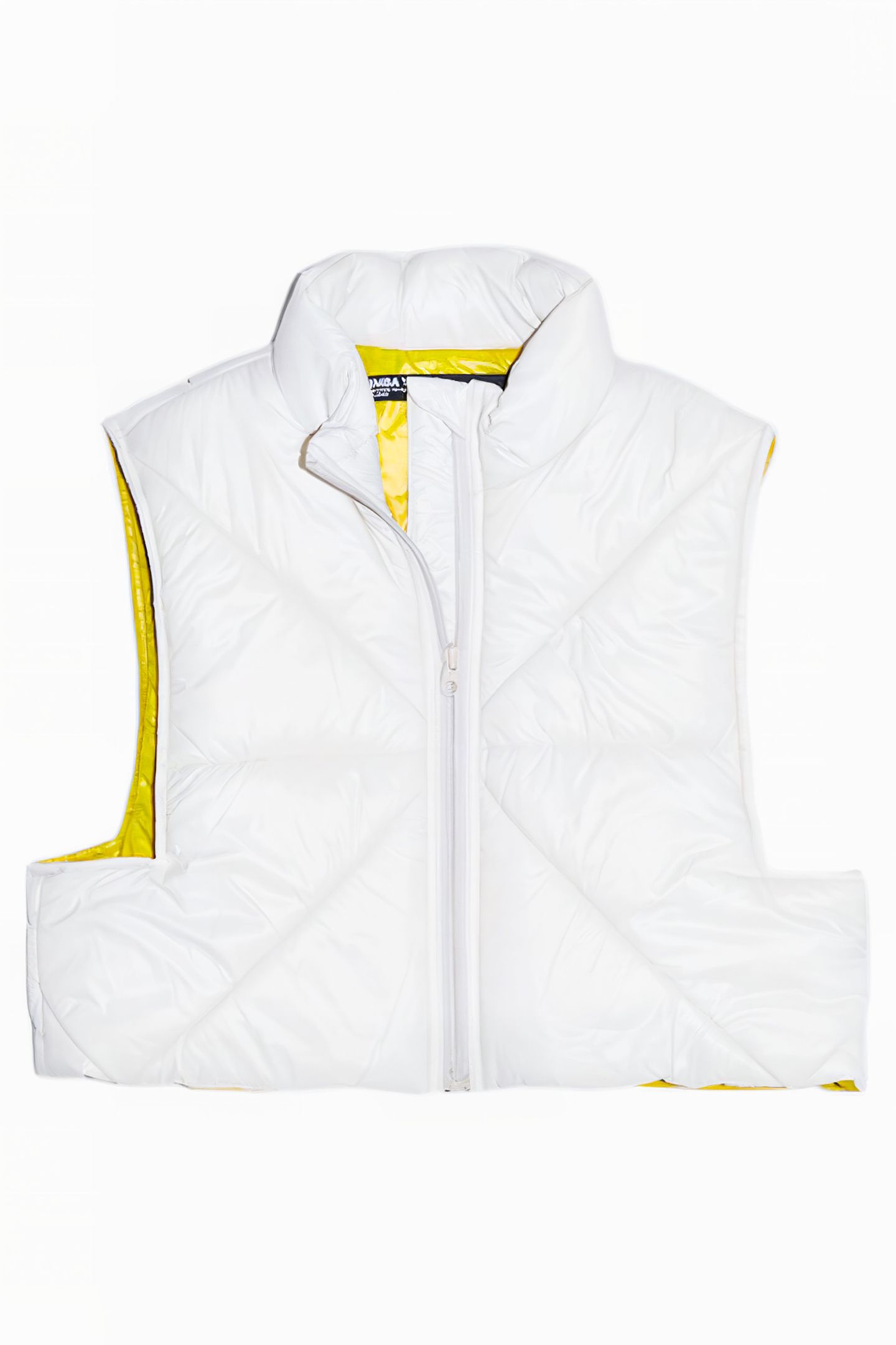 STONE BOXY PADDED VEST 3