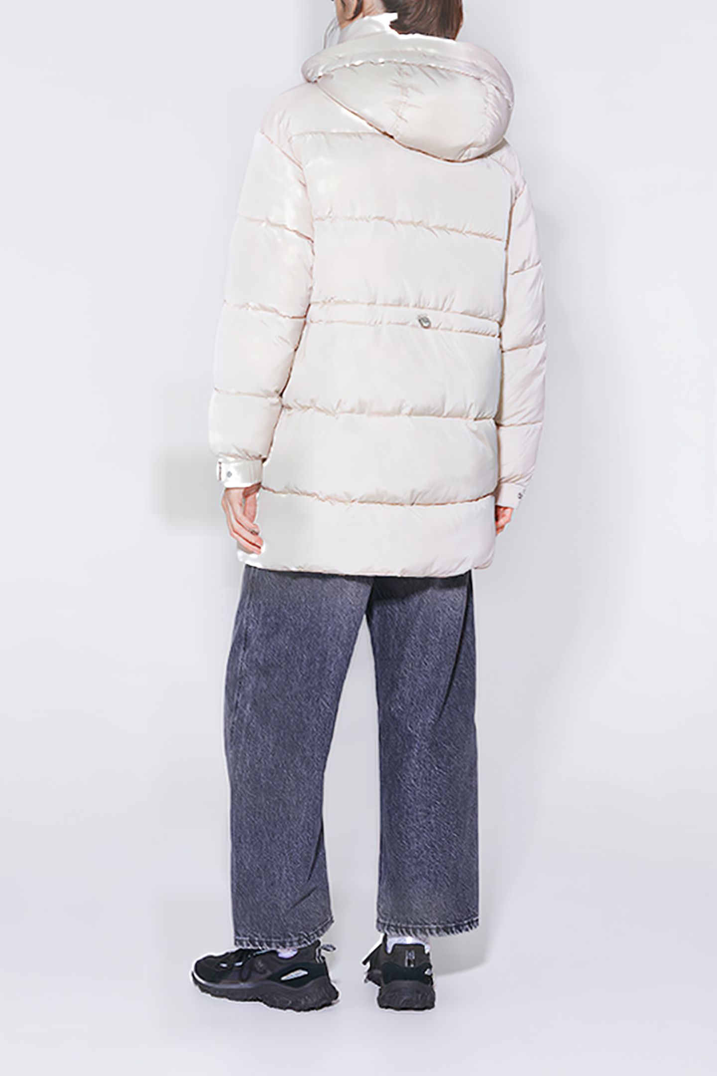 IVORY OVERSIZE PUFFER JACKET 2