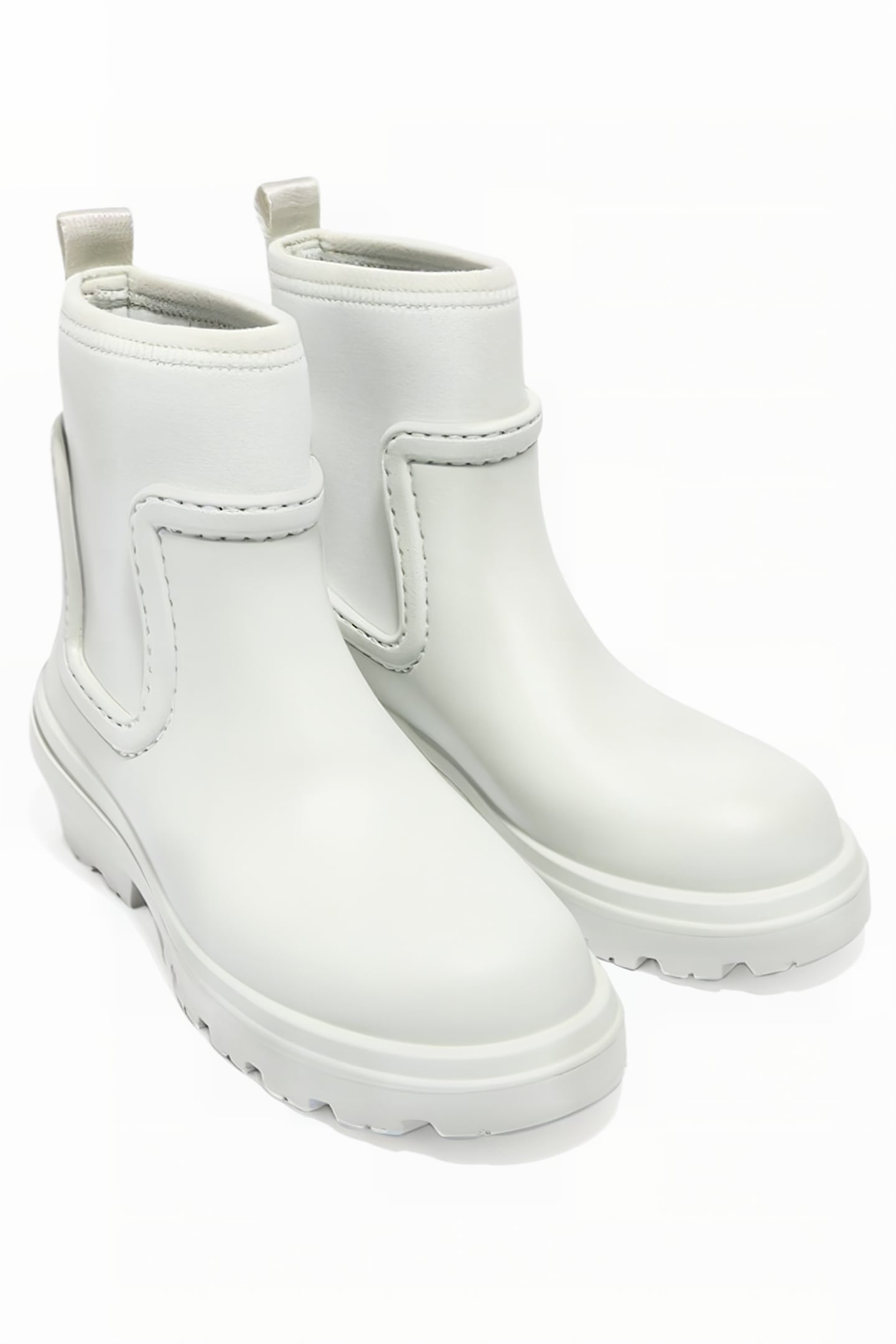 WHITE NEOPRENE WATERPROOF BOOT 2