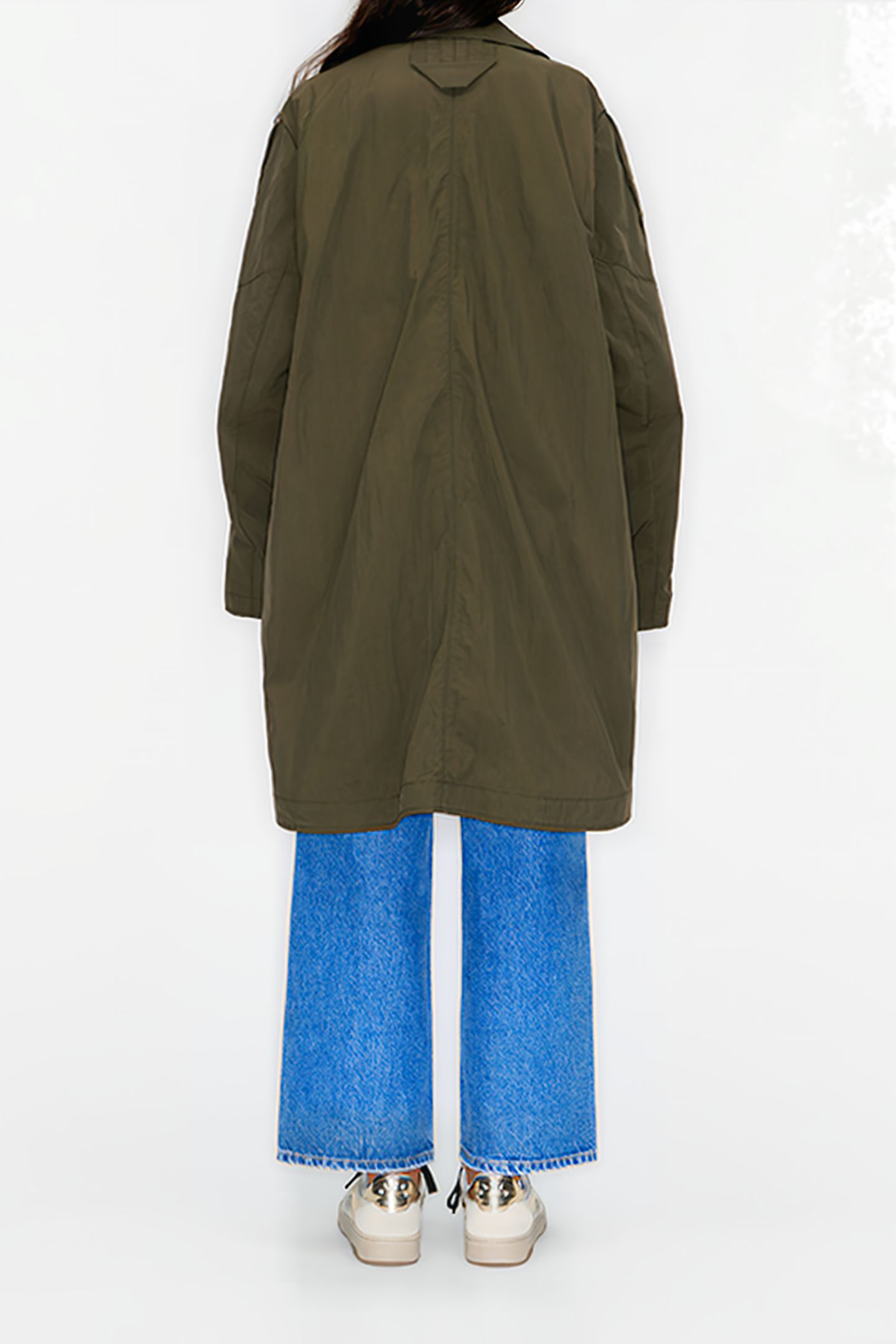 KHAKI FLUID TRENCH 2