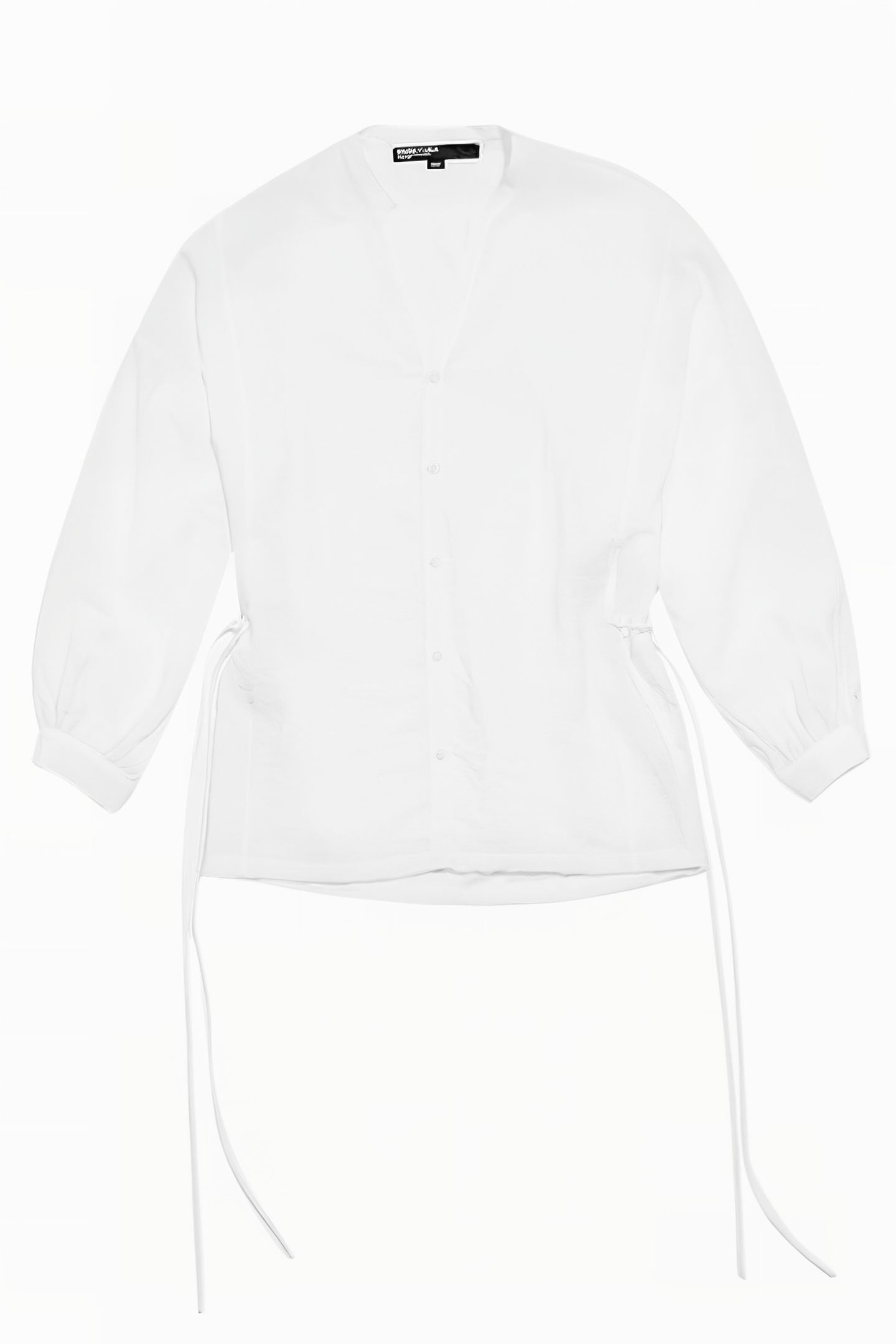 IVORY TIES BLOUSE 3
