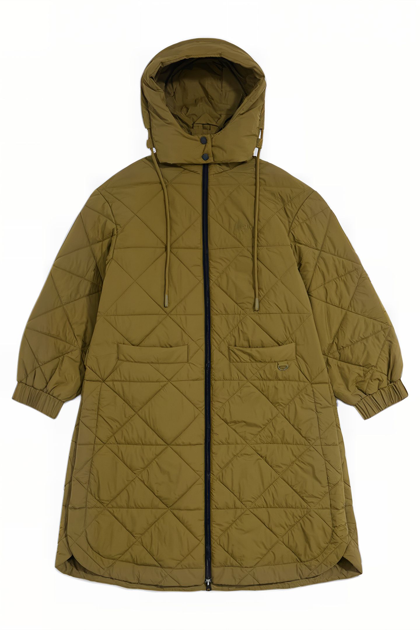 KHAKI QUILTED PUFFER 3