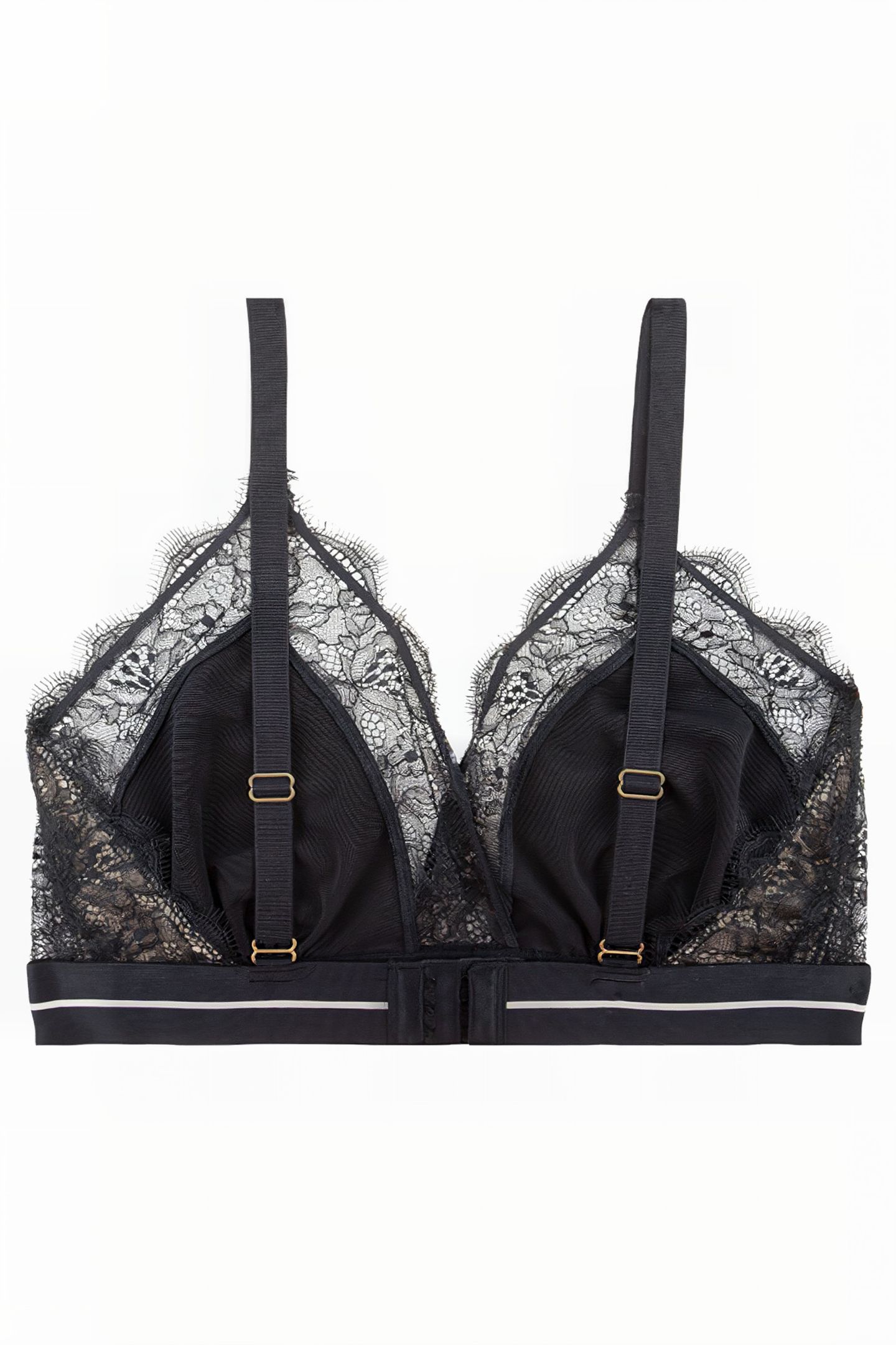 LOVE LACE BRALETTE BLACK 3