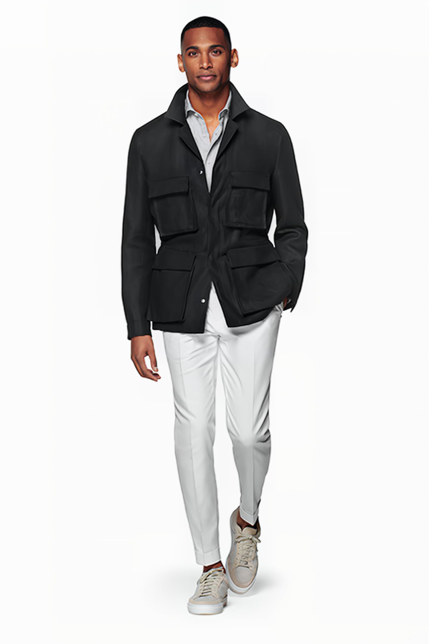 BLACK FIELD JACKET 6