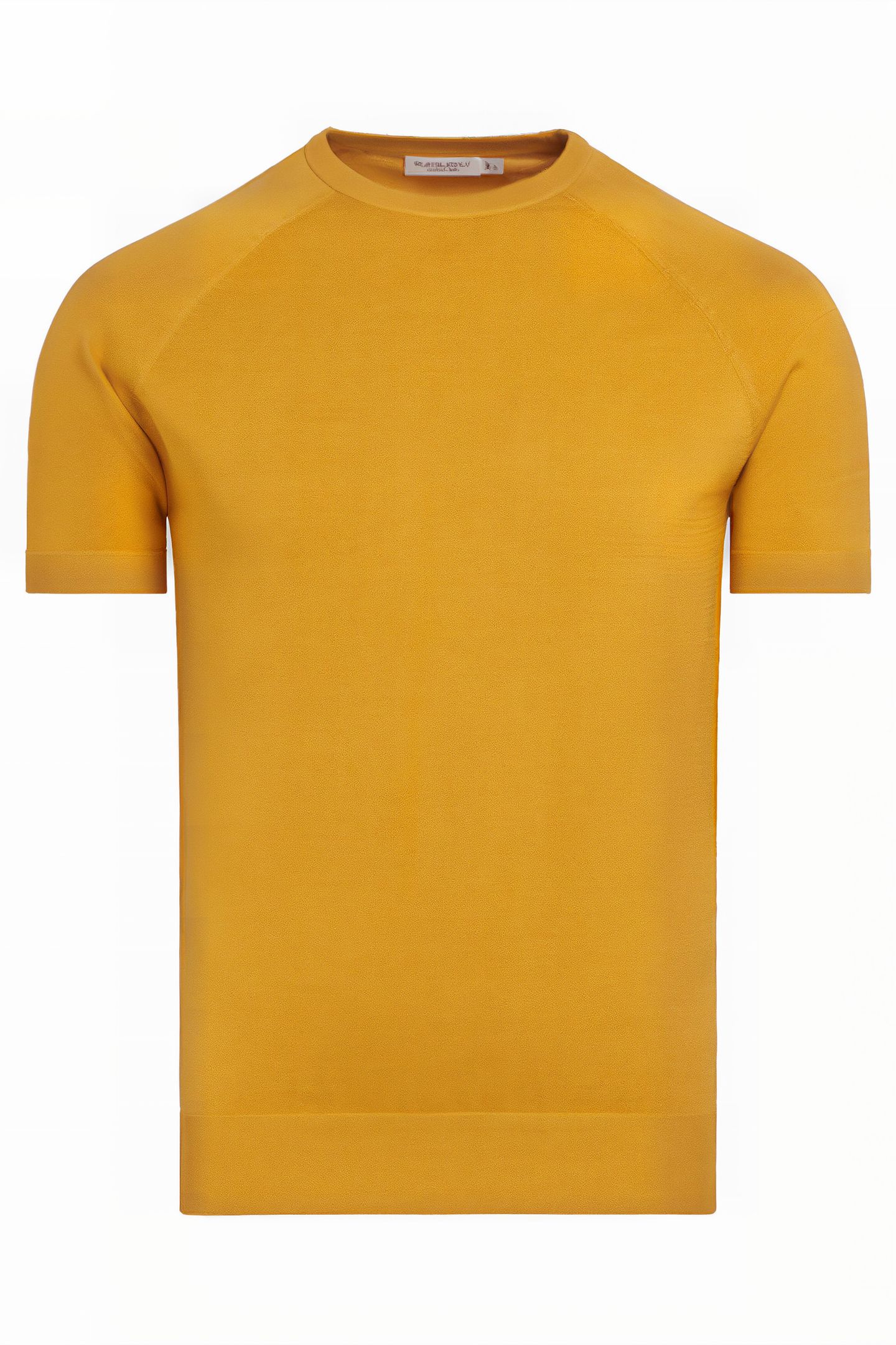 YELLOW SHORT SLEEVE CREWNECK 4