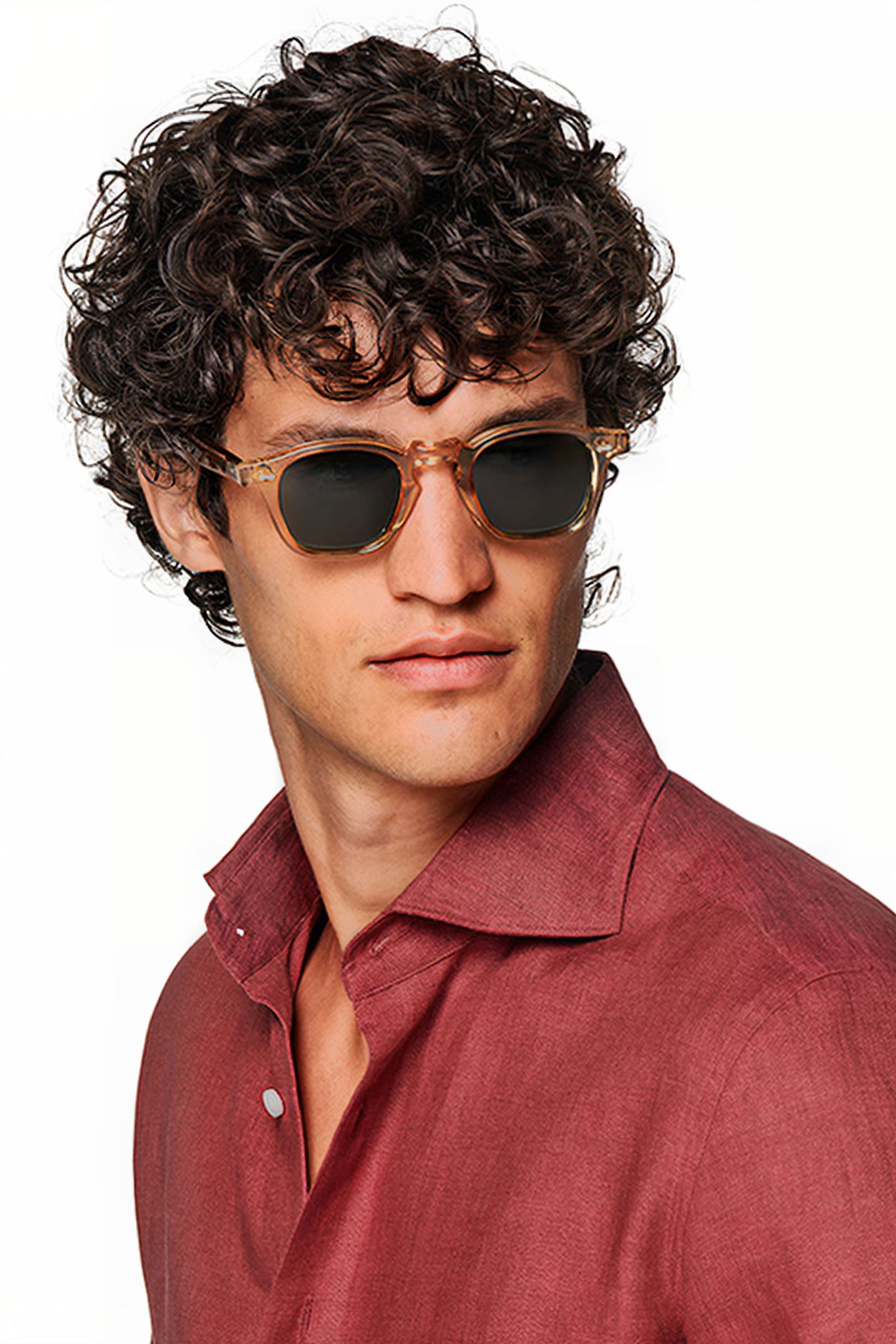 RED SLIM FIT SHIRT 5