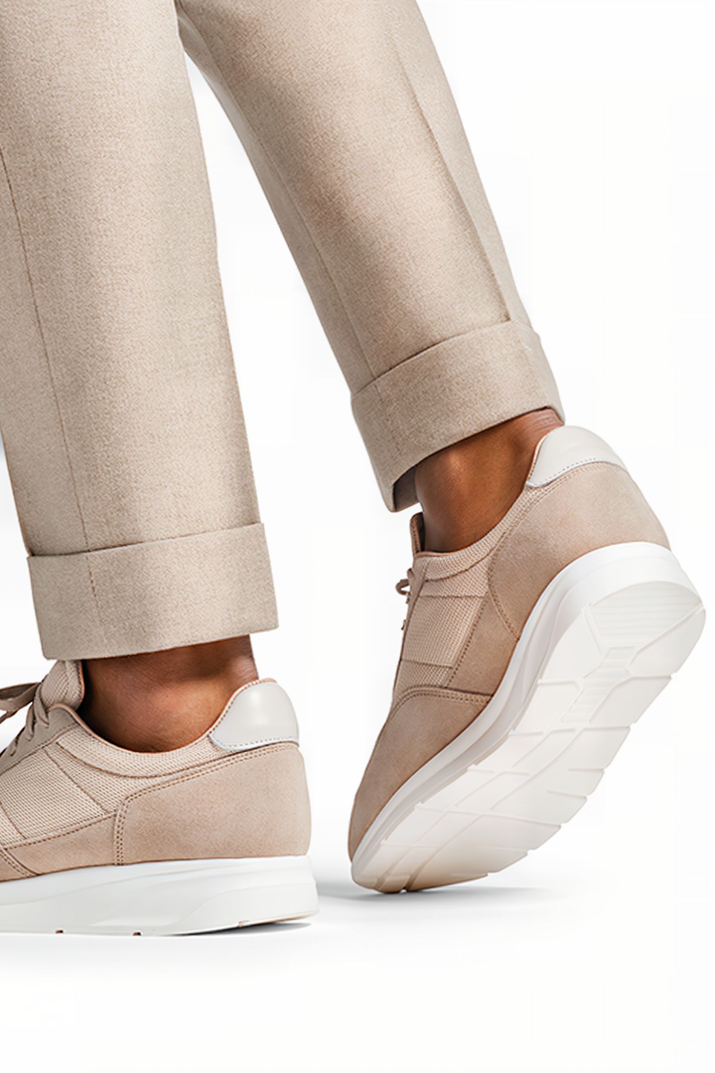 LIGHT BROWN RUNNER SNEAKER 4