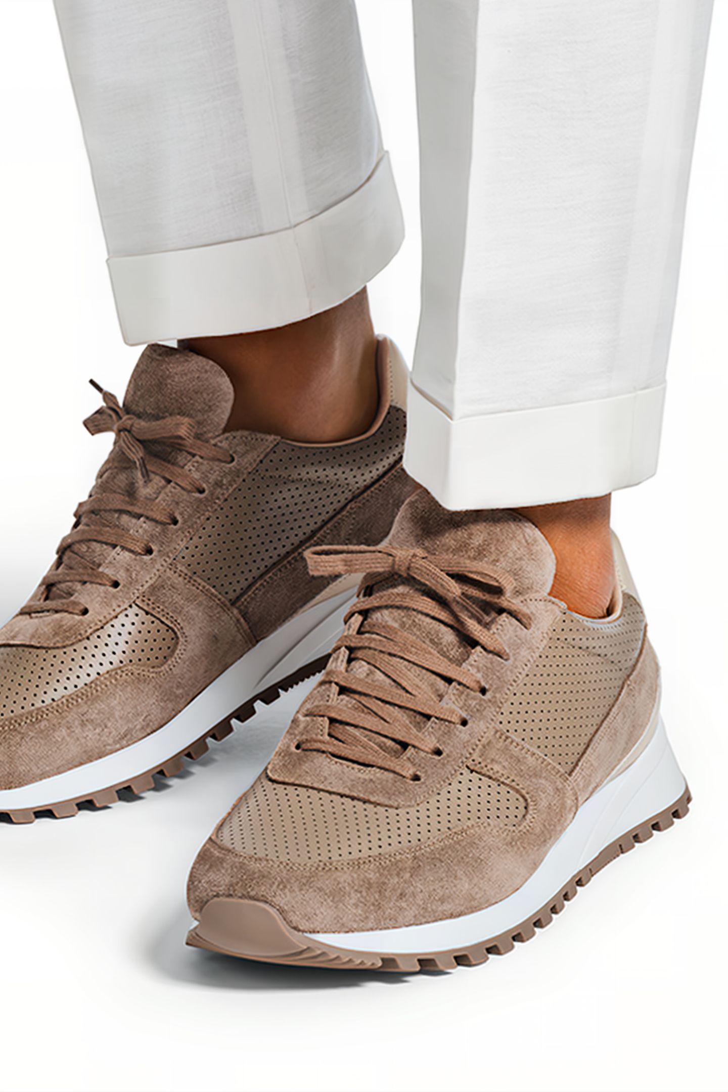 BROWN RUNNER SNEAKER 3
