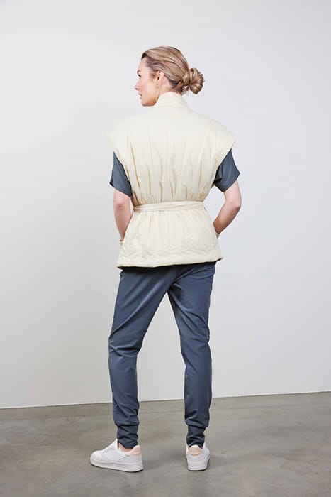 SLEEVELESS KIMONO ROMY OYSTER WHITE 1