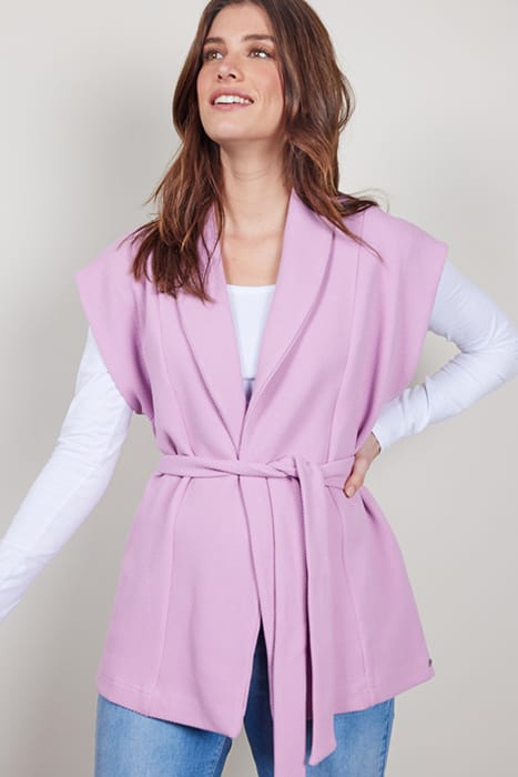 SLEEVELESS VEST DIAM PINK 4