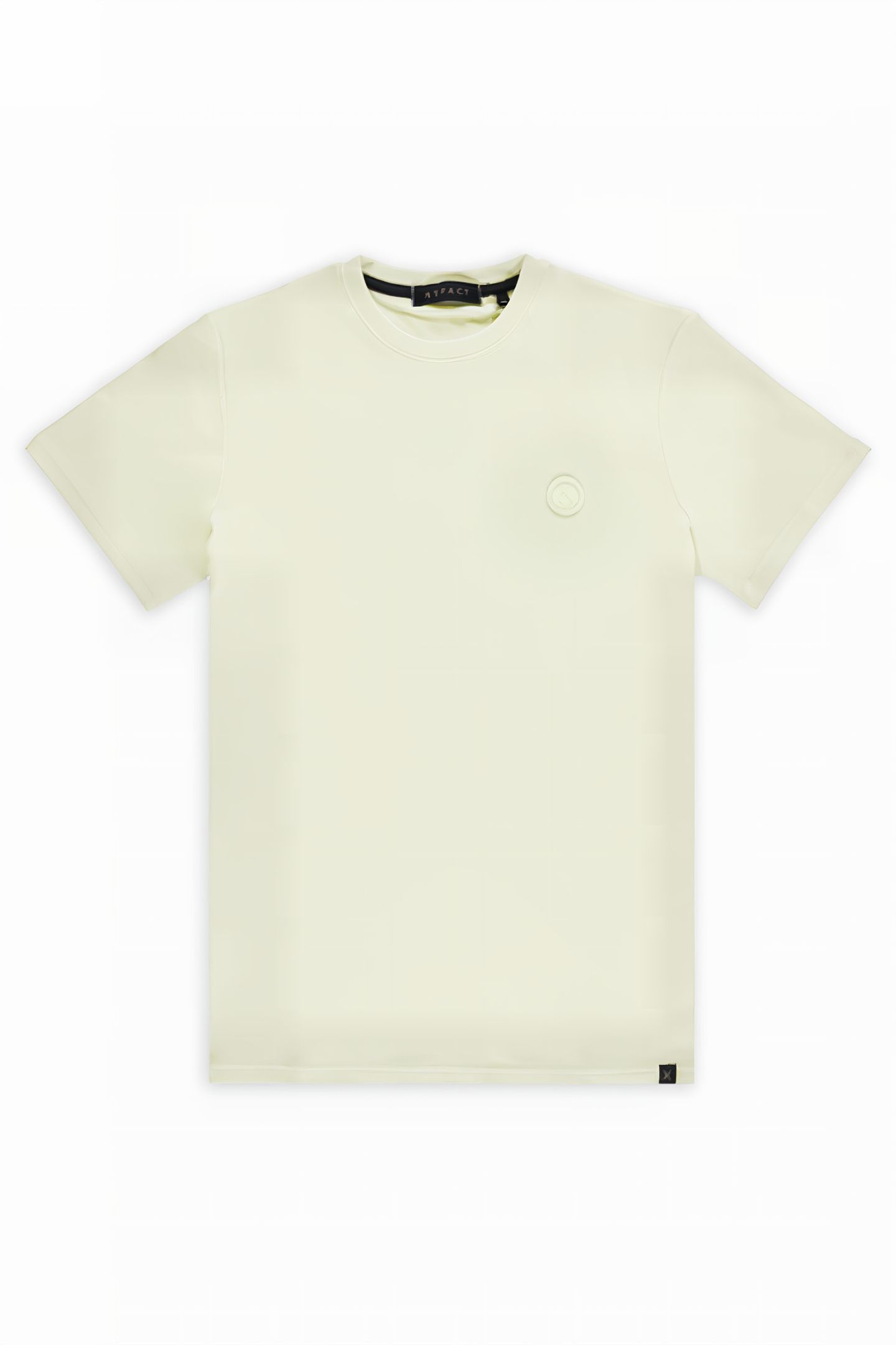 LEATHER TEE AQUA 1